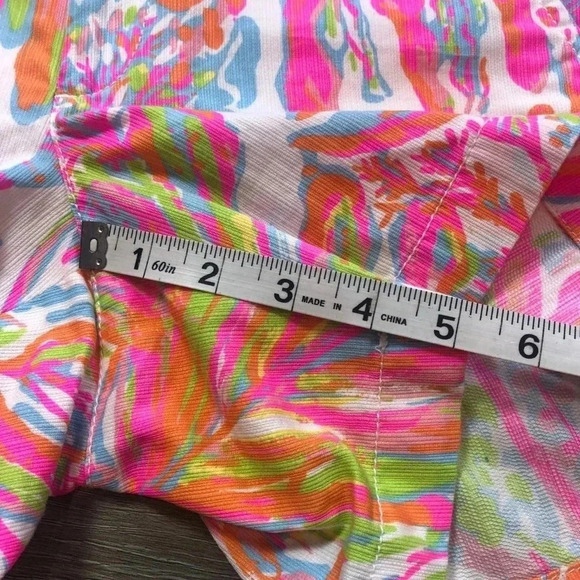 Lilly Pulitzer Suba To Cuba Callahan Shorts Size 2 - Picture 11 of 12